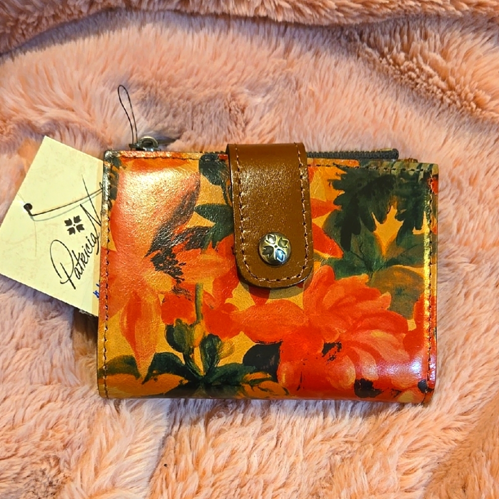 Patricia Nash Spring multi Floral Chiara Wallet *nwt - Picture 3 of 8